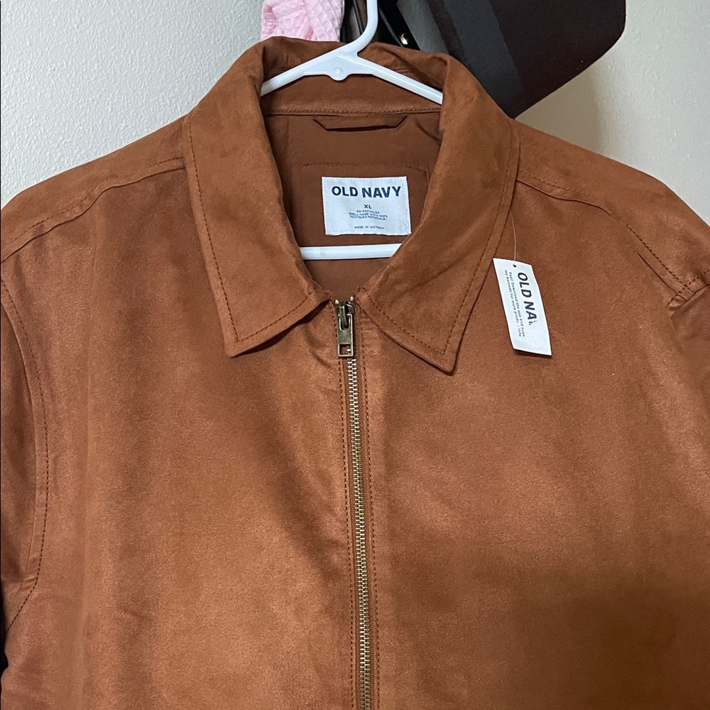 Old Navy Men's Tan Jacket NWT - Picture 3 of 16